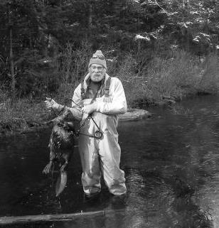 Unidentified Man with Beaver