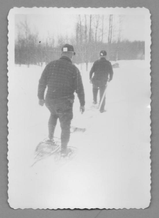 Heading out on Snowshoes