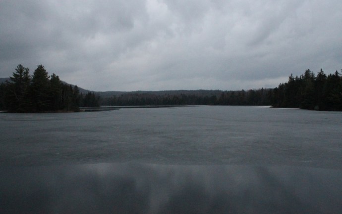 Fish in a Barrel Pond, April 22, 2014