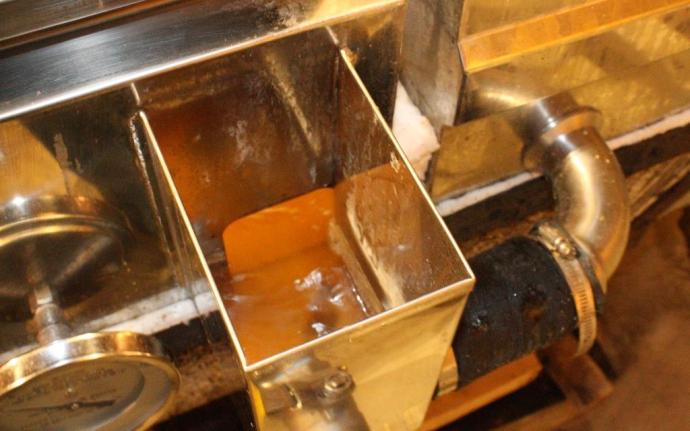 Into the Finishing Pan