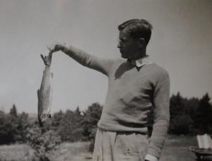 Not really touching it, either.