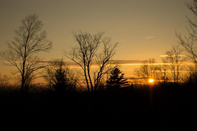 Sunset from the Sugarhouse 